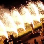 Fontane di Fuoco per Taglio Torta