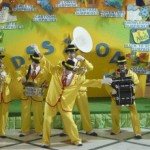 Mini Band Citta in Festa costume giallo