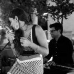 piano bar elegante locandina