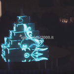 Laser Show di Luci su Torta Nuziale
